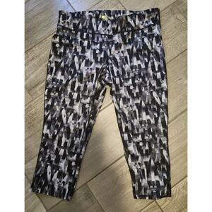 Women's Xersion Athletic Yoga Leggings Capri Pants Multi Color Sz L